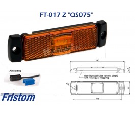 Zijmarkering LED FRISTOM FT-017 Z QS075